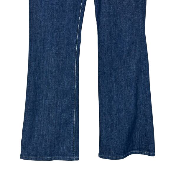 Adriano Goldschmied The Club Bootcut Jeans Womens 29R Dark Wash Stretch Retro - Picture 3 of 9